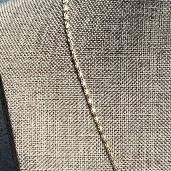 Double Feather Pendant Necklace 18 In Silver Turquoise BoHo Native American - Picture 4 of 7